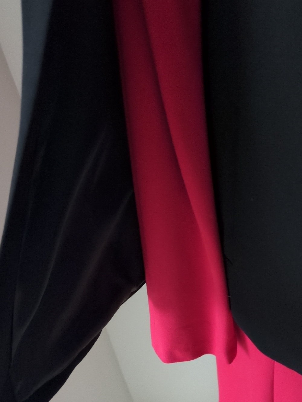 Zara Women's Black Open-Front Cape Blazer (Please Read Description) - Picture 6 of 12